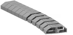 OBO flex vezetékcsatorna 1000mm, világos szürke 6154922 (6154922)