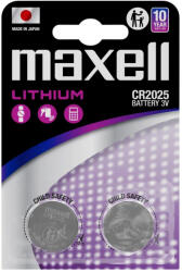 Maxell CR2025 lítium elem 2db (CR2025M)