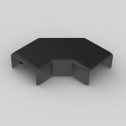 KOPOS Sarok takaró LHD 20x10 vezetékcsatornához fekete, 8923 FB Kopos (8923_FB) - lumenet