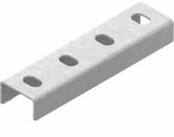 BAKS 665320 LCC40H40 C-szerelősín hosszanti összekötő 45×180×42 mm, szalaghorganyzott, anyagvastagság 2, 0 mm összekötőelem (665320)
