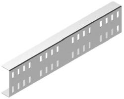 BAKS 220702 LSUDTH100 Nagyfesztávú kábeltálca- és létra hosszanti összekötő 107x 500 mm 100 mm oldalmagassághoz, szalaghorganyzott, anyagvastagság 3, 0 mm (220702)
