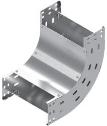 BAKS 131082 LUNP600H80 Kábeltálca sarokidom 90 fokos 80x 600 mm univerzális, függőleges, fedéllel, villamos kábelek nyomvonalvezetéséhez (131082)
