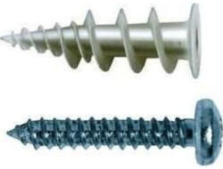 Celo 9GKDPZ Gkd PZ műanyag önfúró gipszkartondübel 35 mm, 4x40 mm csavarral, legfeljebb 18 mm rögzítési vastagsághoz, 50 db/csomag (9GKDPZ)