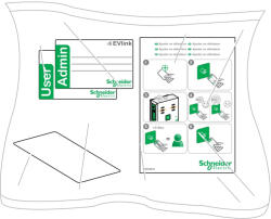 Schneider Electric EVlink Pro AC EVP1BNS RFID kártya 10 db/csomag (EVP1BNS)