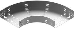 BAKS 164062 KPFJ400H60 90 fokos sarokidom 60x400 gyorsösszekötővel KF tálcákhoz 1, 0 mm anyagvastagság összekötőelem, kábelvezetési elemek csatlakoztatásához (164062)