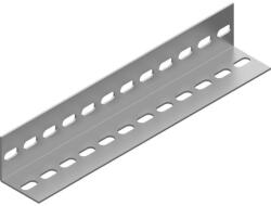 BAKS 620720 KTT50H50/2 L-profil 50×50×2000 mm perforált, szalaghorganyzott, anyagvastagság 3, 0 mm, villamos szerelési feladatokhoz (620720)