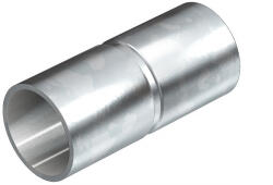 OBO összekötő karmantyú acél menet nélküli O40mm, galvanikusan horganyzott, EN ISO 19598 / EN ISO 4042 2046858 (2046858)