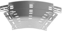 BAKS 162214 KKMPP/KKMPOP100H60 vízszintes sarokidom 60x 100 mm 45 fokos, kábelvezetési elemek csatlakoztatásához (162214)
