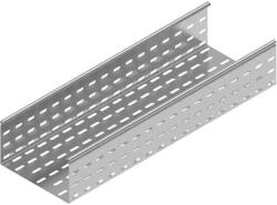 BAKS 120810 KCP100H110/3 kábeltálca 110×100×3000 mm szalaghorganyzott 1, 5 mm anyagvastagság, villamos kábelek nyomvonalvezetéséhez (120810)