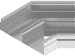 BAKS 541124 KKNMd240H48 padlócsat. könyök 45°(Baks) (541124)