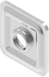 BAKS 650549 NW50fi11 Megerősített anya négyzet alakú 43x 11 mm horganyzott, anyagvastagság 3, 0 mm, villamos szerelési feladatokhoz (650549)