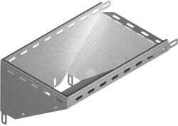 BAKS 133005 KRLJ50H30 Leszálló könyökidom 30x 50 mm balos, kábelvezetési elemek csatlakoztatásához (133005)