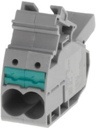Siemens 8WH9120-0DA00 leágazó csatlakozó, 1p, 10 mm2, iPo 50-150 mm2-hez, szürke (8WH91200DA00)
