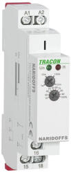 Tracon időrelé elengedéskésleltetéses tápfeszültség vezérelt AC/DC 12-240V 0, 1s-10m 16A - NARIDOFFS (NARIDOFFS)