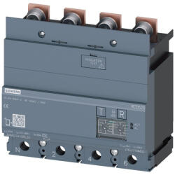 Siemens 3VA9214-0RL20 RCD520 hibaáram kioldó, 4P, 0, 03-5A, A típus, 3VA12-höz (3VA92140RL20)