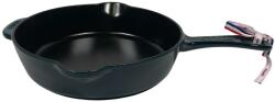 Staub öntöttvas serpenyő, öntöttvas nyéllel, 22 cm átmérőjű, tenger kék színű (42) - pepita