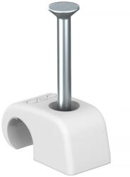 OBO Haft Clip, hófehér 7-12mm, L18 2228420 (2228420)