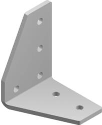 BAKS 665300 LCK13 C-sín 90 fokos összekötő 80×94×120 mm cinkpelyhes horganyzás, anyagvastagság 6, 0 mm összekötőelem, kábelvezetési elemek csatlakoztatásához (665300)