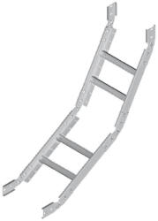 BAKS 467650 LPDP500H60N Kábellétra csuklós sarokidom függőleges 60x 500 mm 90 fokos szalaghorganyzott, anyagvastagság 1, 5 mm (467650)