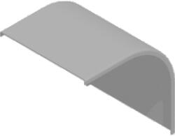 BAKS 335260 PLZZC600H50 Sarokidom fedél 50x 600 mm 90 fokos külső, függőleges, kültéri ipari kábeltálcához, tűzihorganyzott, anyagvastagság 2, 0 mm (335260)