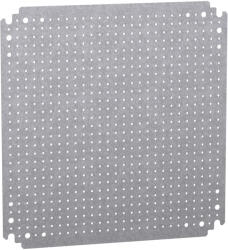 Schneider Electric Spacial CRN - NSYMF44 - Perforált szerelőlap 2 mm (400*400) (NSYMF44)