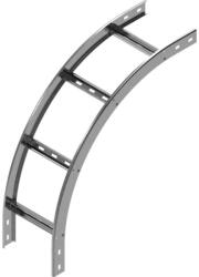 BAKS 449160 LPDZC600H45N Kábellétra külső sarokidom függőleges 45x 600 mm 90 fokos szalaghorganyzott, anyagvastagság 2, 0 mm (449160)