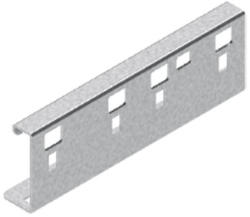 BAKS LDFCH60 Kábellétra hosszanti összekötő 65x200mm 60mm oldalmagassághoz, szalaghorganyzott, anyagvastagság 2, 0mm 460006 (460006)