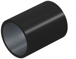 OBO összekötő karmantyú acél menettel M63x1, 5, PES50 - Poliészter/Epoxid, fekete 2046528 (2046528)