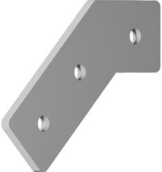 BAKS 663600 LCP16 Sínösszekötő elem 95x 40 mm 40/ 41 mm sínhez, cinkpelyhes horganyzás, anyagvastagság 6, 0 mm összekötőelem (663600)