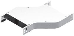 BAKS 130761 OPZBNJ100H42 Kábeltálca kitérő idom 42x 100 mm vízszintes, fedéllel, villamos kábelek nyomvonalvezetéséhez (130761)