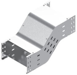 BAKS 136734 OPNNJ150H110 Kábeltálca kitétő idom 110x 150 mm függőleges, fedéllel, villamos kábelek nyomvonalvezetéséhez (136734)
