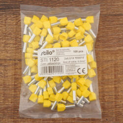 Stilo Érvéghüvely iker 2* 6, 0/14 sárga - STI1120 (STI1120)