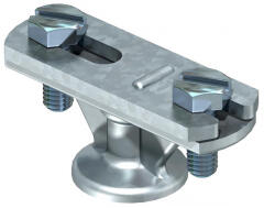 OBO vezetéktartó laposvezetőhöz 30mm, galvanikusan horganyzott, EN ISO 19598 / EN ISO 4042 5230446 (5230446)