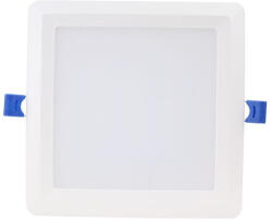 TRACON kompakt beépíthető LED mélysugárzó 12W, 960lm, D=170×170mm 4000K IP20 - LED-DLNS-12NW (LED-DLNS-12NW)