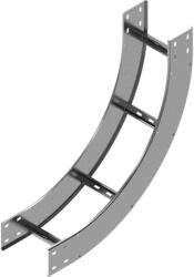 BAKS 499211 LPDWP100H100N Kábellétra belső sarokidom függőleges 100x 100 mm 90 fokos szalaghorganyzott, anyagvastagság 1, 5 mm (499211)