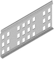 BAKS 163611 LPU2H60 Kábeltálca hosszanti összekötő 57x 120 mm 1, 5 mm anyagvastagság, villamos kábelek nyomvonalvezetéséhez (163611)