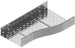 BAKS 285216 RKPSC600/500H160 Kábeltálca szűkítőidom 600/ 500 mm jobbos, anyagvastagság 2, 0 mm önhordó, villamos kábelek nyomvonalvezetéséhez (285216)