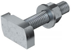 OBO kalapácsfejű csavar MS4121/4141 profilsínhez M12x100mm, cinklamellás 1148342 (1148342)