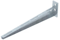 OBO fali és oszlopkonzol, cink B410mm 6420921 (6420921)