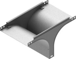 BAKS 130742 TRSNJ200H30 Leszálló T-idom 30x 200 mm szimmetrikus, kábelvezetési elemek csatlakoztatásához (130742)