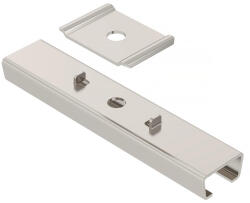 OBO függesztett tartó rácsos tálcához, rögz. elemmel B170mm, felületkezelés nélkül, utókezelt, nemesacél 6015418 (6015418)