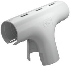 OBO Quick-Pipe T-leágazás M32, világos szürke 2153845 (2153845)