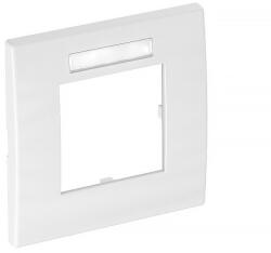 OBO takarókeret Modul 45, 1-részes 84x84mm, hófehér 6119332 (6119332)
