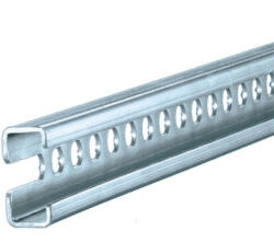Rittal 4944.000 C-profilsín, 30/15, 555mm, TS és ES modellekhez, 6 db/csomag (4944000)