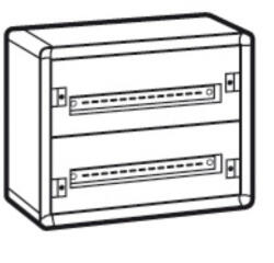 Legrand XL3 160 2 sor 48 mod fém fali előszerelt elosztószekrény - 20002 (20002)