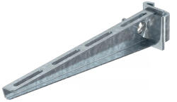 OBO oszlopra szerelhető konzol IS8-oszlophoz B310mm, merítetten tűzihorganyzott, DIN EN ISO 1461, cink 6421385 (6421385)