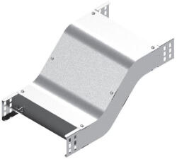 BAKS 136779 OPNBNJ200H50 Kábeltálca kitérő idom 50x 200 mm függőleges, fedéllel, villamos kábelek nyomvonalvezetéséhez (136779)