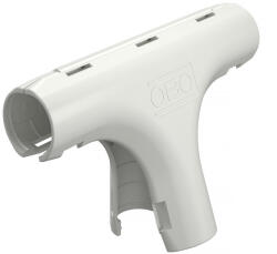 OBO Quick-Pipe T-leágazás M16, hófehér 2153951 (2153951)
