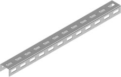 BAKS 665303 Profilsín 50×35×2, 0 mm 3 m/szál szalaghorganyzott CC50H35/3 szerelősín, kábelvezetési elemek rögzítéséhez (665303)