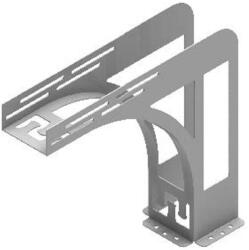 BAKS 551070 LR100H50/100 Univerzális sarokösszekötő ív függőleges 100 mm oldalmagassághoz, anyagvastagság 2, 0 mm összekötőelem (551070)